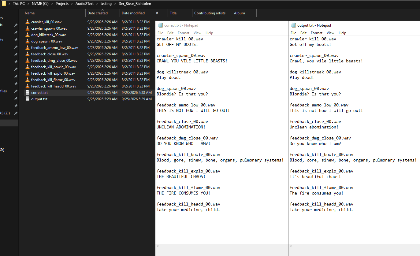 Audio 2 Text Screenshot 3
