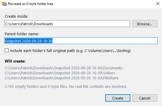Directory Snapshotter Screenshot 4