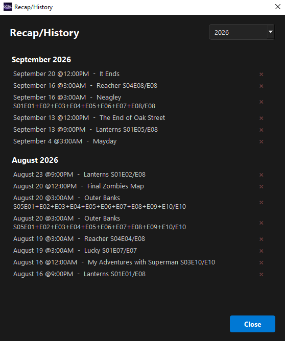 Media Countdowns Screenshot 5