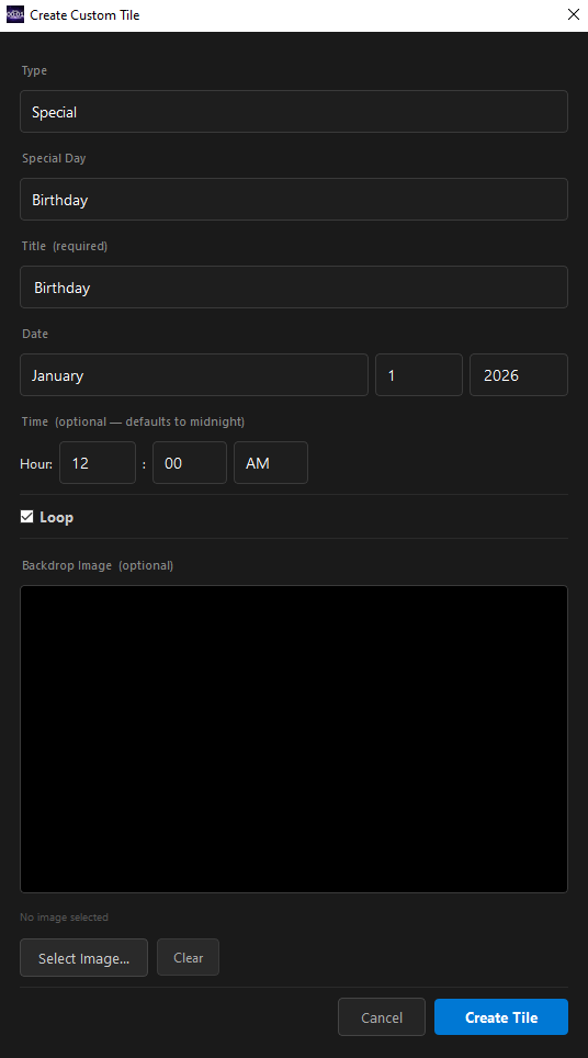 Media Countdowns Screenshot 9