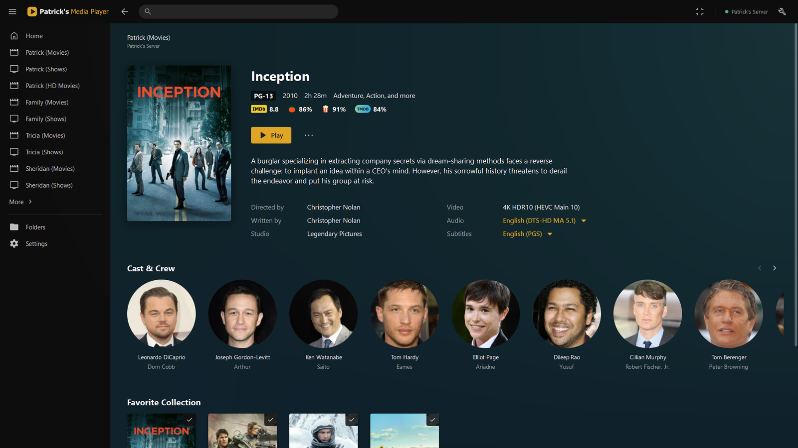 Patrick's Media Player Screenshot 3