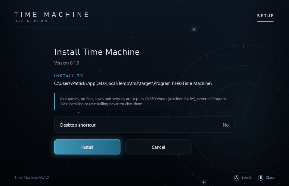 Time Machine Screenshot 1
